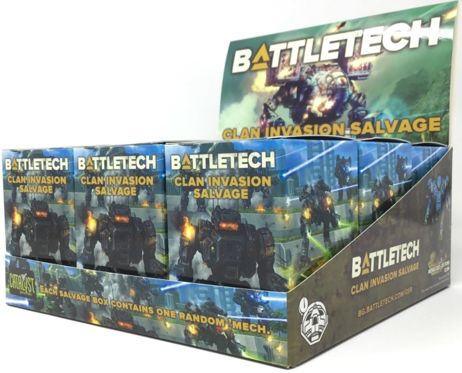 Battletech - Clan Invasion Salvage Mystery 'Mech | Eastridge Sports Cards & Games
