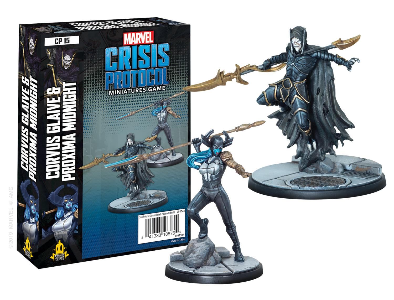 Marvel: Crisis Protocol - Corvus Glaive and Proxima Midnight Character Pack | Eastridge Sports Cards & Games