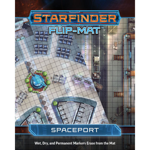 Starfinder RPG: Flip-Mat - Spaceport | Eastridge Sports Cards & Games