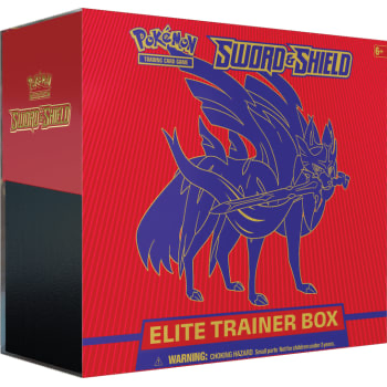 Pokemon - Sword and Shield Elite Trainer Box - Zacian | Eastridge Sports Cards & Games