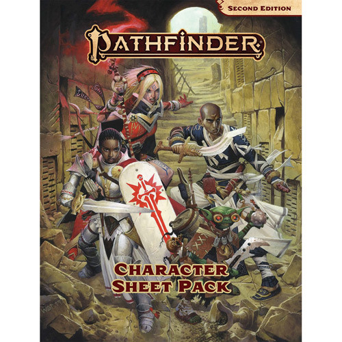 Pathfinder 2E RPG: Character Sheet Pack | Eastridge Sports Cards & Games