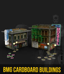 Batman Miniatures Game: Cardboard Buildings | Eastridge Sports Cards & Games