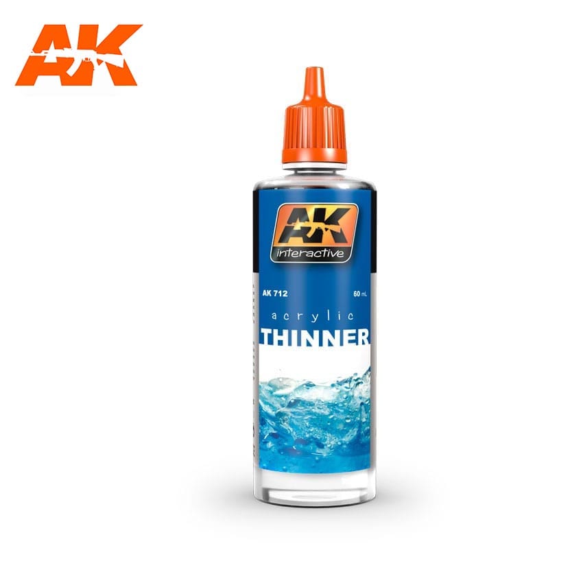 AK Interactive Acrylic Thinner 60 ml | Eastridge Sports Cards & Games