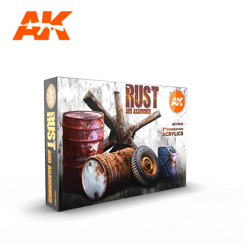 AK Interactive Rust Set (6 Paints) | Eastridge Sports Cards & Games