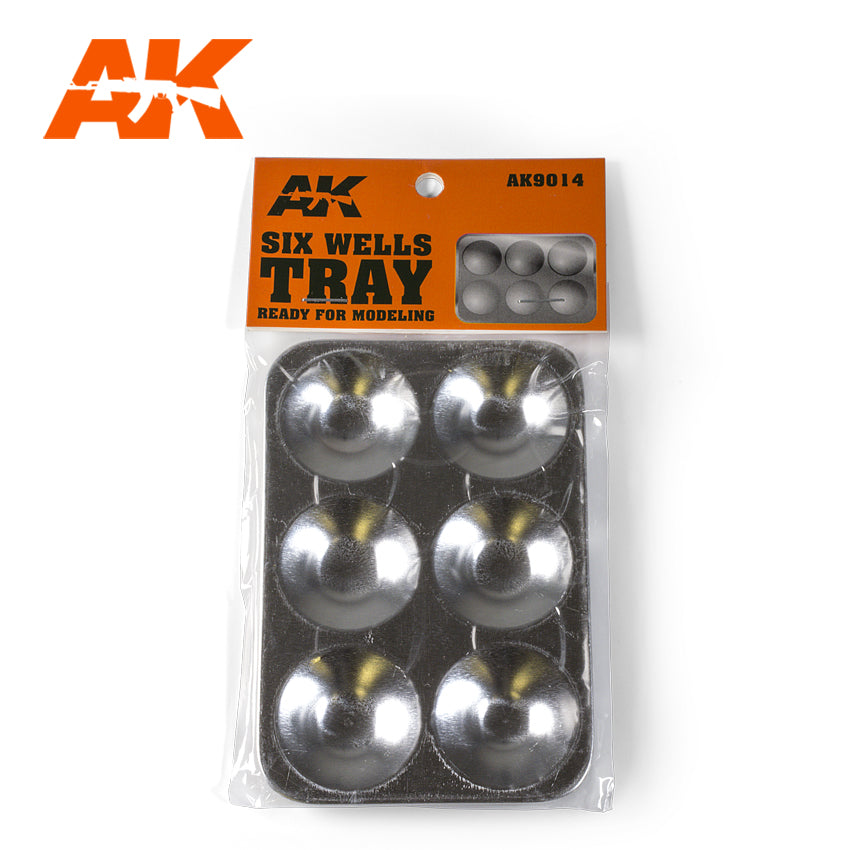 AK Interactive Six Wells Tray | Eastridge Sports Cards & Games