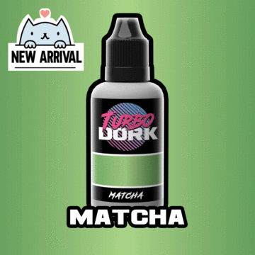 TURBO DORK Matcha Metallic ACRYLIC PAINT (20ml) | Eastridge Sports Cards & Games