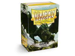 Dragon Shield Classic Card Sleeves 100ct - Green | Eastridge Sports Cards & Games