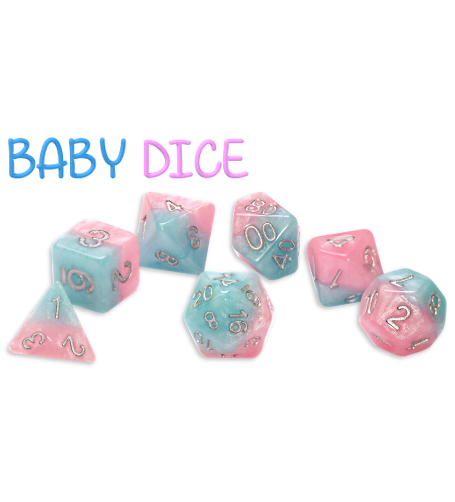 GATE KEEPER GAMES NEUTRON DICE - Baby Dice 7-DICE SET | Eastridge Sports Cards & Games