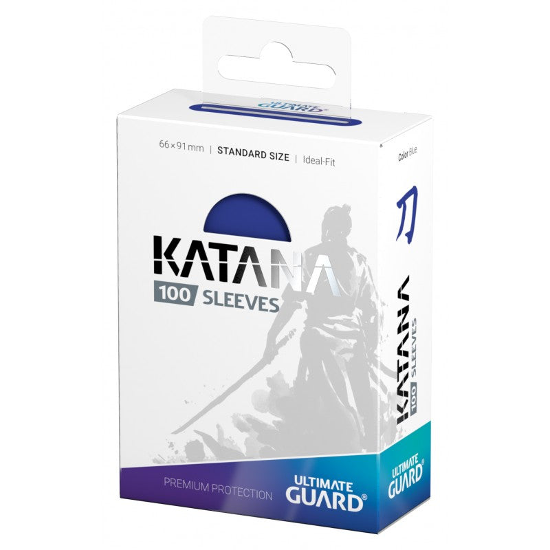 Ultimate Guard Katana Sleeves - Standard Size - Blue 100ct | Eastridge Sports Cards & Games
