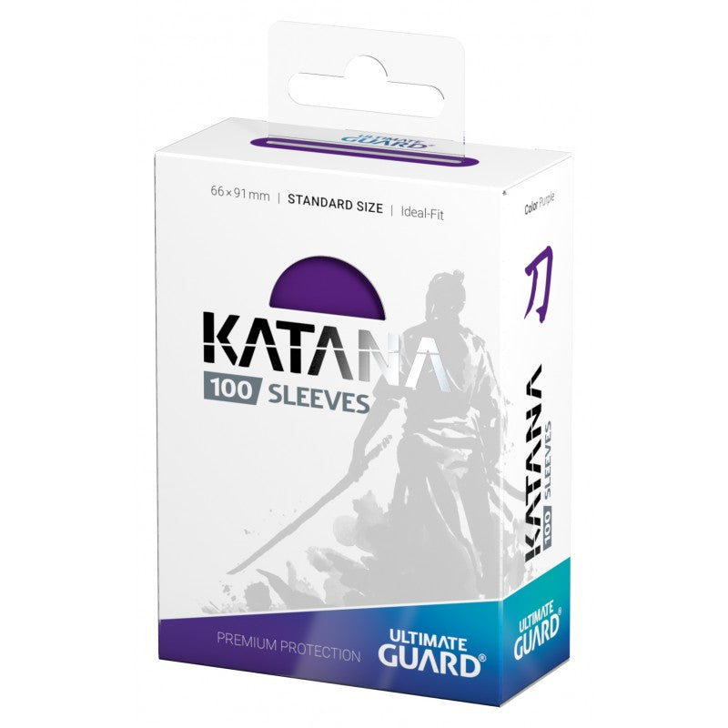 Ultimate Guard Katana Sleeves - Standard Size - Purple 100ct | Eastridge Sports Cards & Games