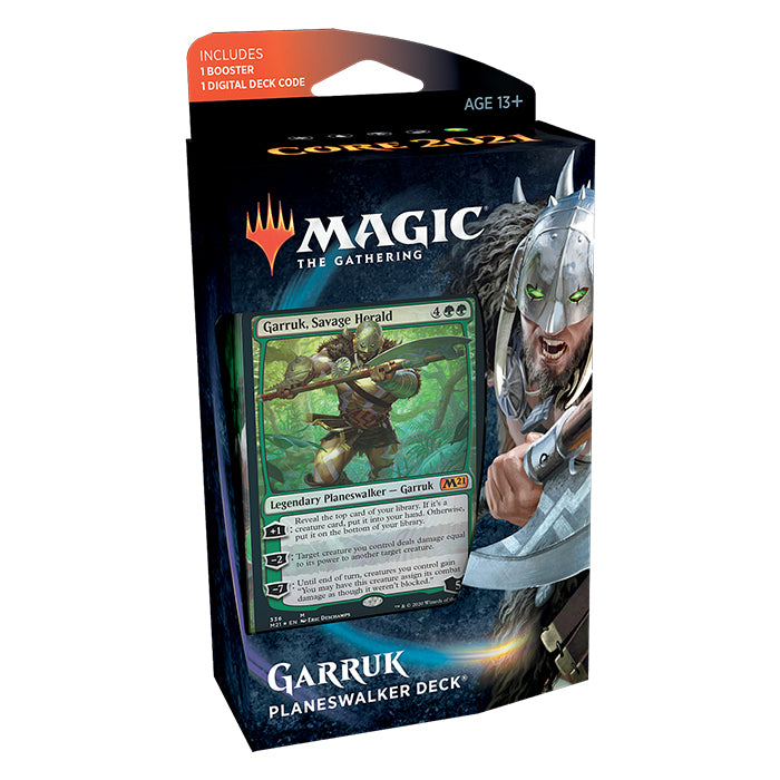 Core Set 2021 - Planeswalker Deck - Garruk | Eastridge Sports Cards & Games