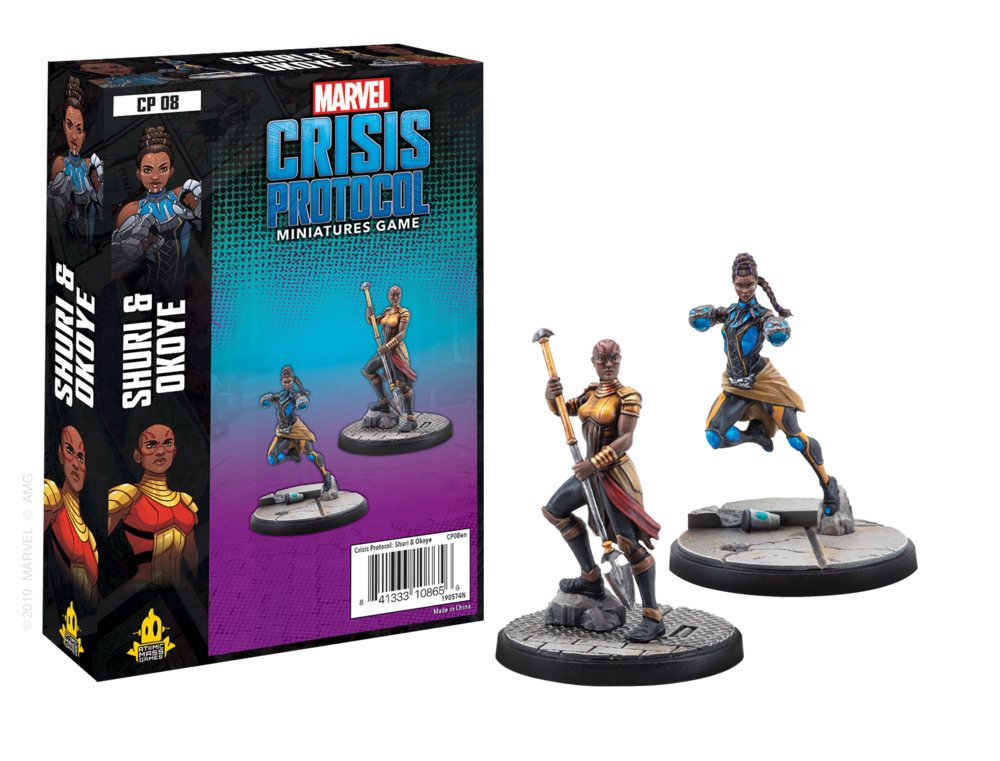 Marvel: Crisis Protocol - Okoye and Shiuri Character Pack | Eastridge Sports Cards & Games