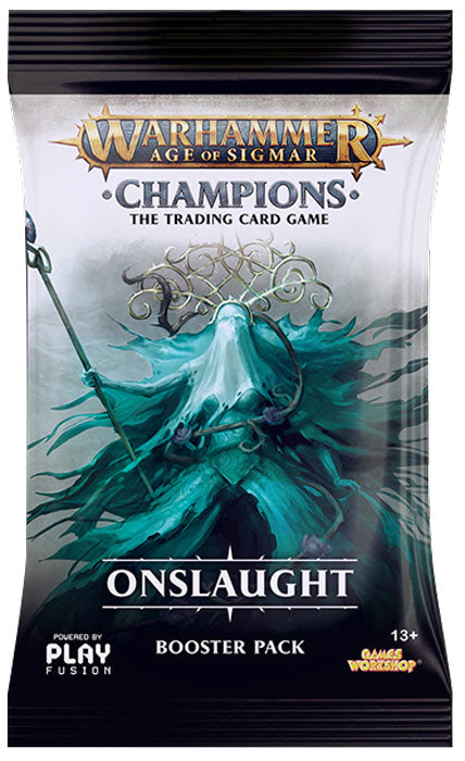 Warhammer Age of Sigmar: Champions Onslaught Booster Pack | Eastridge Sports Cards & Games