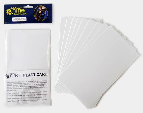 Plasticard Variety Pack - 9 sheets | Eastridge Sports Cards & Games