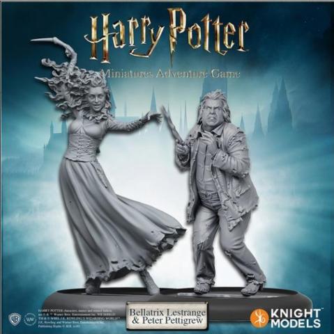 Harry Potter Miniatures Adventure Game: Bellatrix Lestrange & Peter Pettigrew | Eastridge Sports Cards & Games