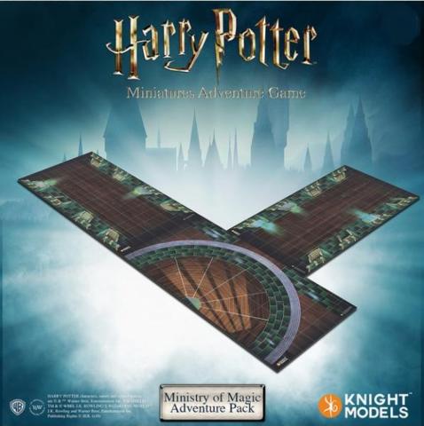 Harry Potter Miniatures Adventure Game: Ministry of Magic & Prophecy Room Gameboard Pack | Eastridge Sports Cards & Games
