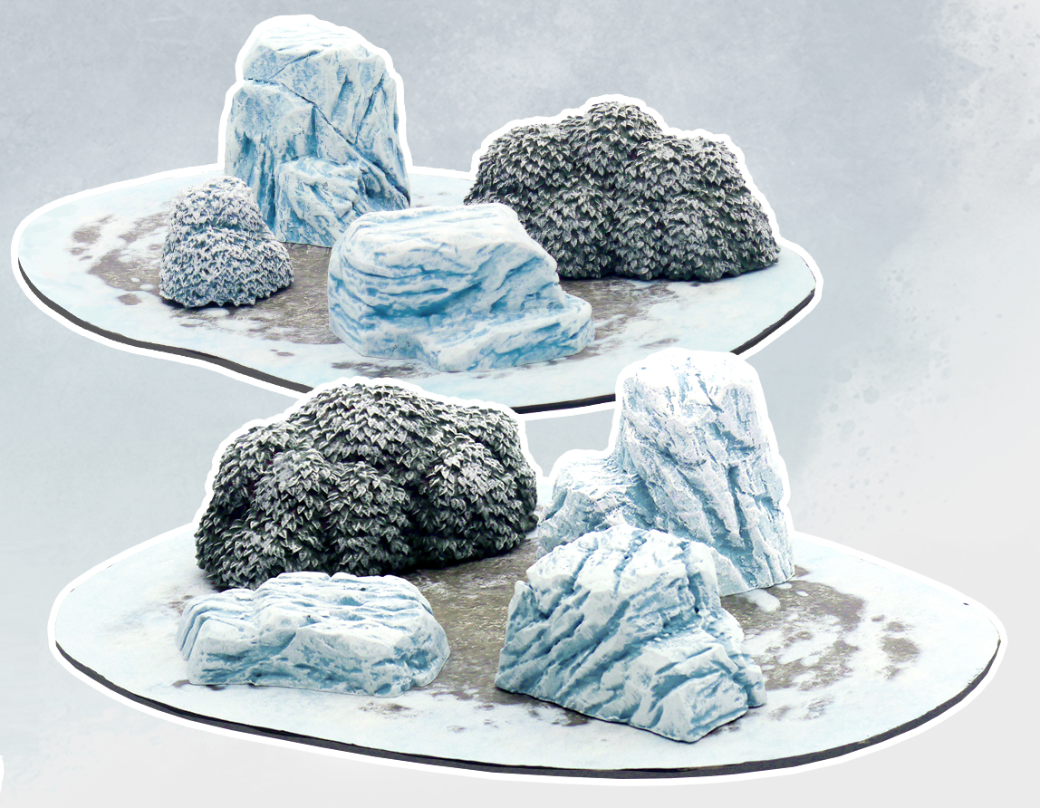 Monster Scenery: Snowy Ice Fields | Eastridge Sports Cards & Games