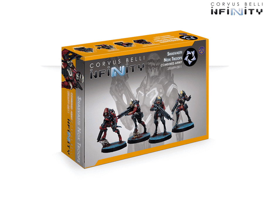 Infinity: Combined Army - Shasvastii Nox Troops | Eastridge Sports Cards & Games