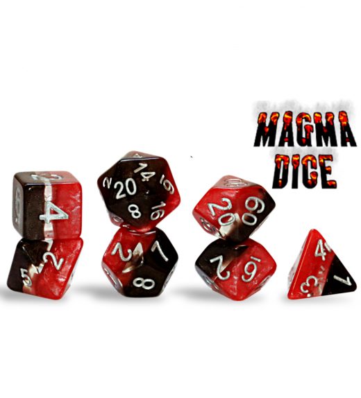 GATEKEEPER GAMES SUPERNOVA DICE - Magma 7-DIE SET | Eastridge Sports Cards & Games