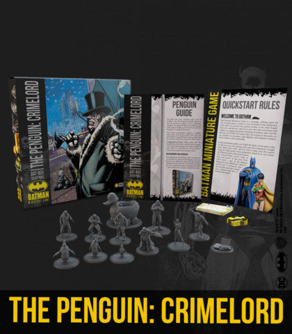 Batman Miniatures Game: The Penguin- Crimelord Bat Box Set | Eastridge Sports Cards & Games