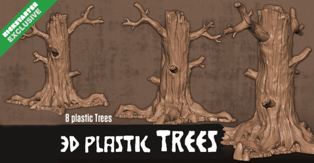 HATE: The Board Game- 3D Plastic Trees | Eastridge Sports Cards & Games