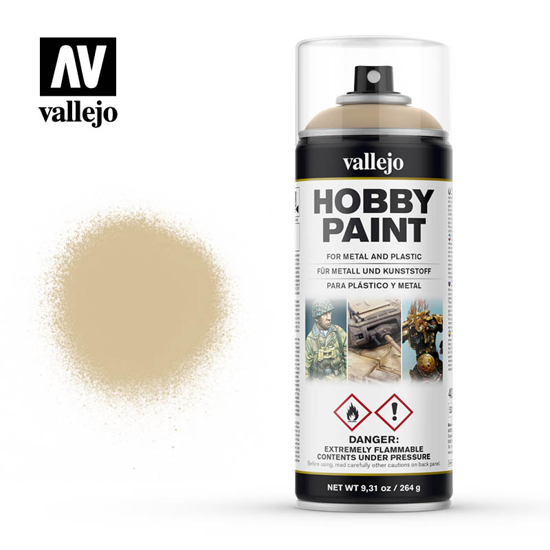 VALLEJO AEROSOL: BONE WHITE (400ML) | Eastridge Sports Cards & Games