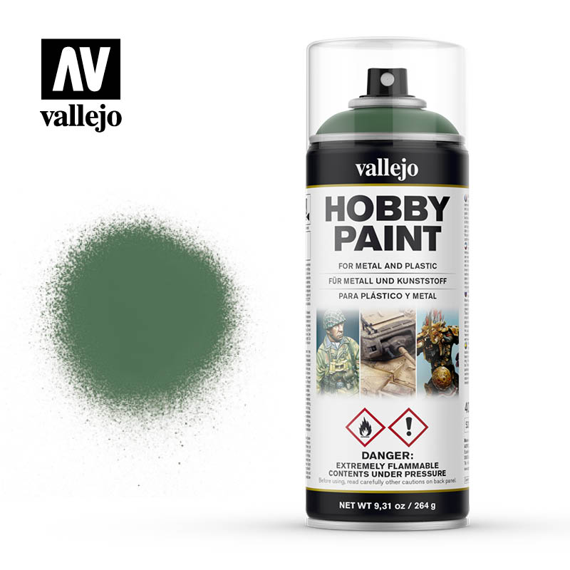 VALLEJO AEROSOL: SICK GREEN (400ML) | Eastridge Sports Cards & Games