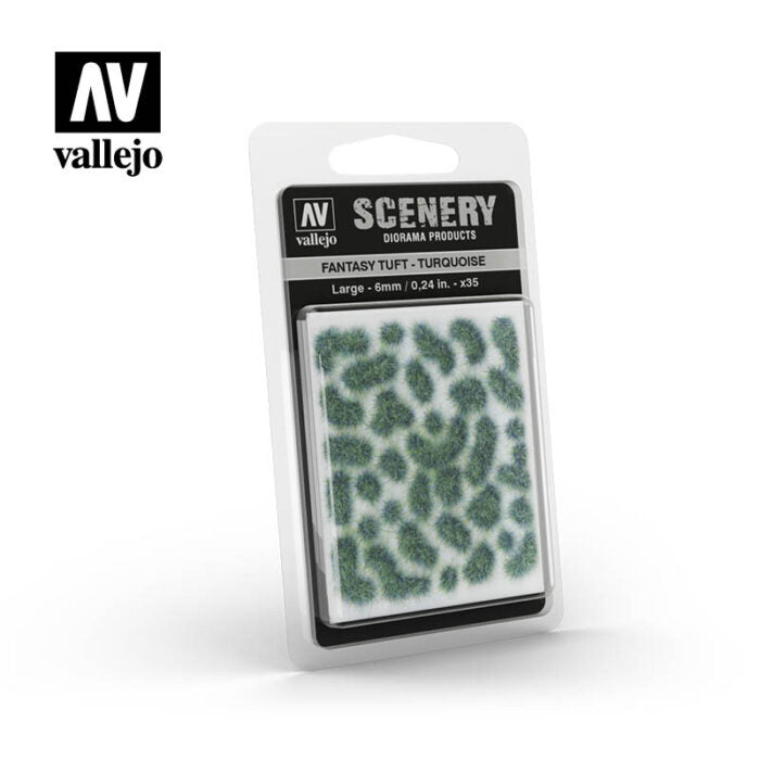 Vallejo Scenery - Large Fantasy Tuft – Turquoise | Eastridge Sports Cards & Games