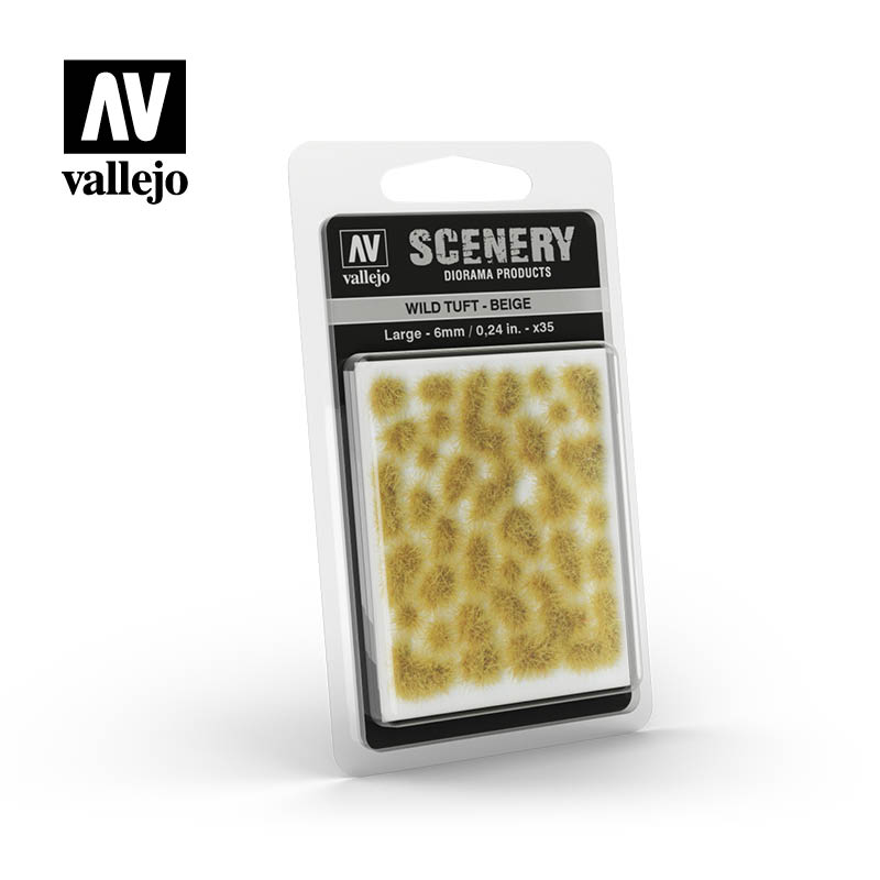 Vallejo Scenery - Large Wild Tuft – Beige | Eastridge Sports Cards & Games