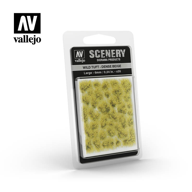 Vallejo Scenery - Large Wild Tuft – Dense Beige | Eastridge Sports Cards & Games