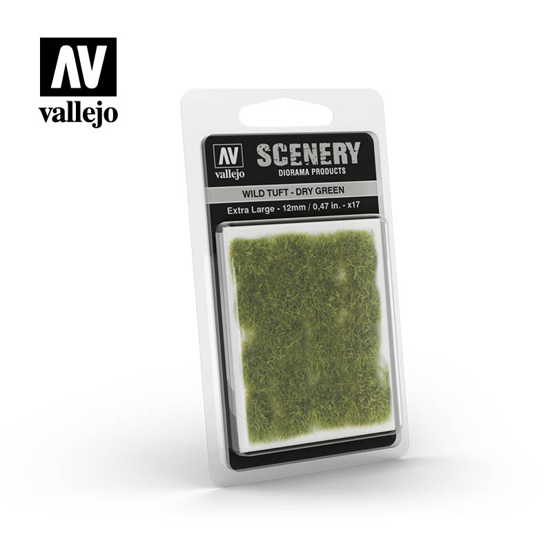 Vallejo Scenery - Extra Large Wild Tuft Dry Green | Eastridge Sports Cards & Games