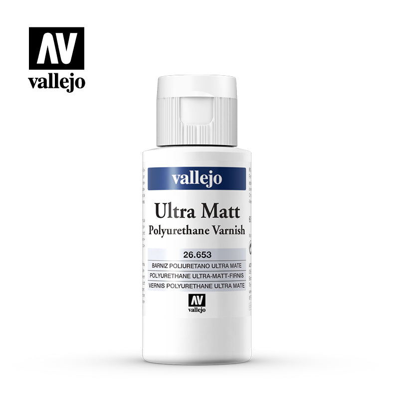 VALLEJO AUXILIARY: Ultra MATT VARNISH (60ML) | Eastridge Sports Cards & Games