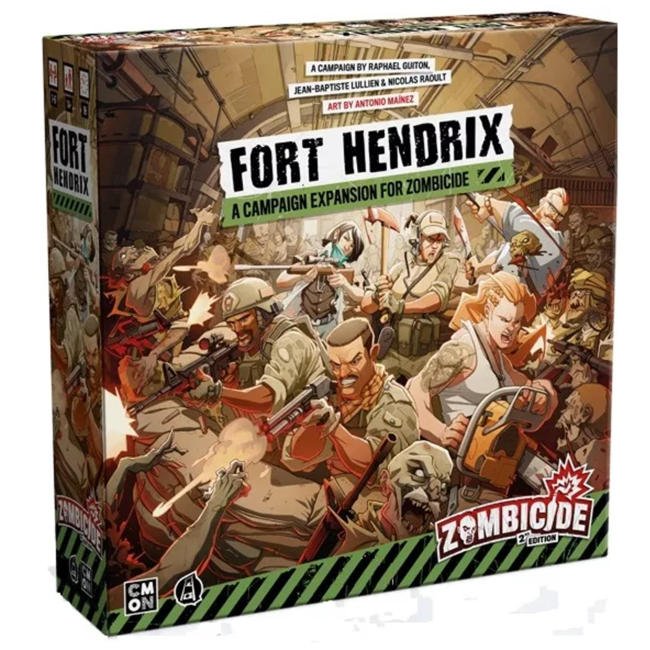 Zombicide 2nd Edition: Fort Hendrix Expansion | Eastridge Sports Cards & Games